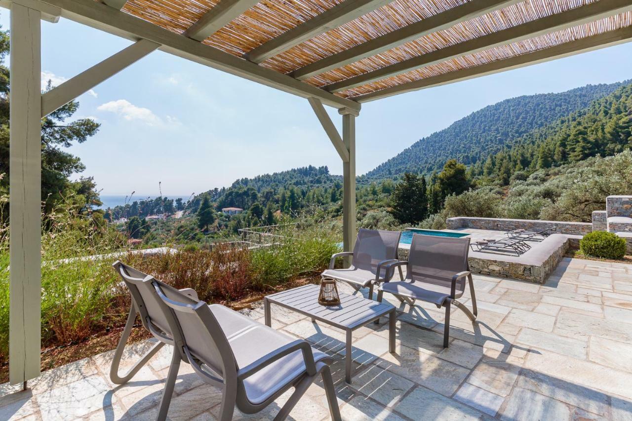 Elios Private Living Villa Нео Клима Екстериор снимка